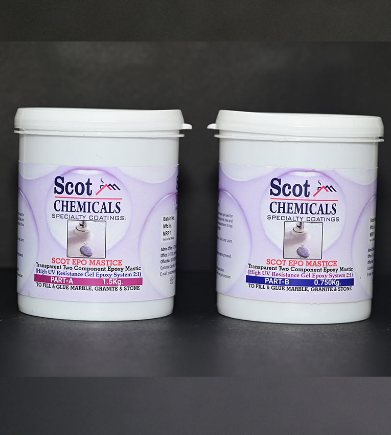 Scot EPO Mastice - Transparent Two Component Epoxy Mastic