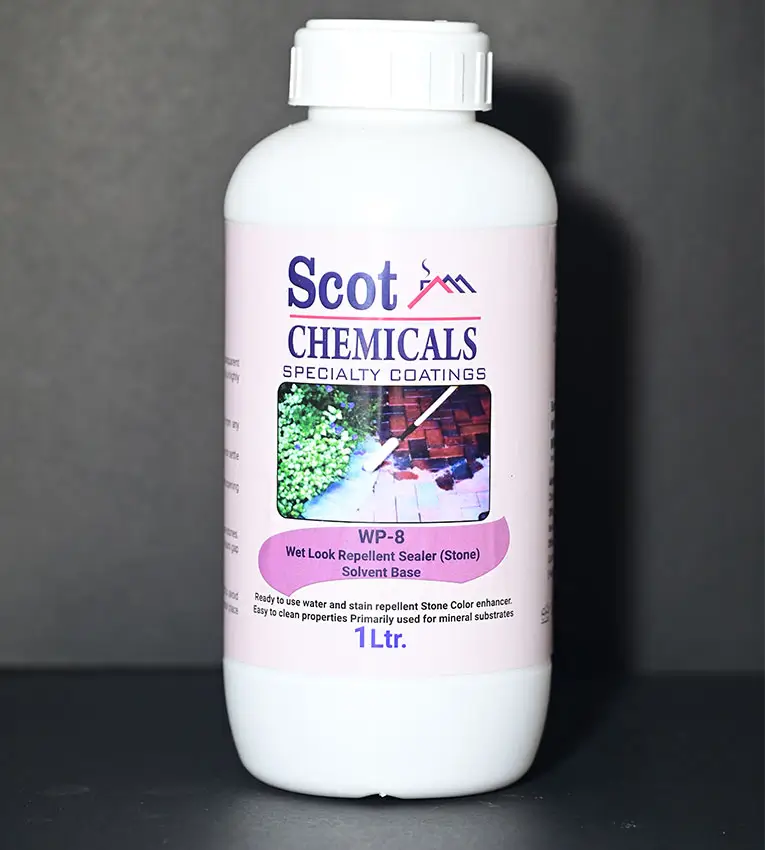 Scot Wp - 8 Wet Look Repellent Sealer (stone) -Solvent Base